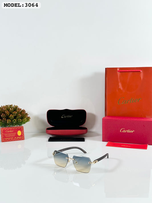 CARTIER SUNGLASS with original branded box