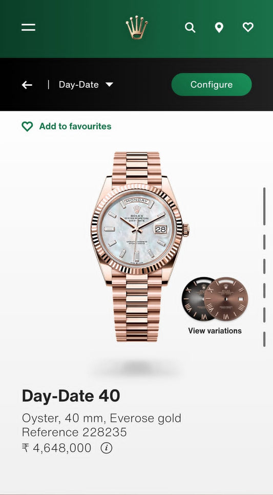 ROLEX DAY DATE FOR MEN