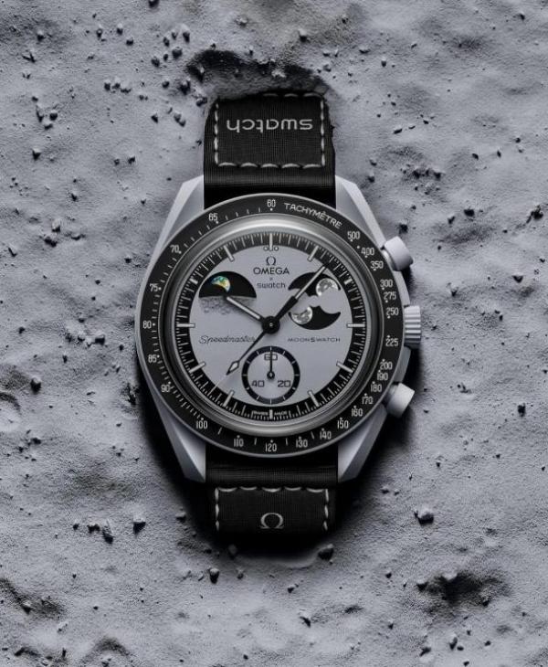 Omega Swatch Mission to Moon 🖤